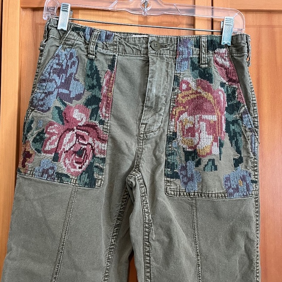 Anthropologie Embroidered pants - Picture 3 of 5